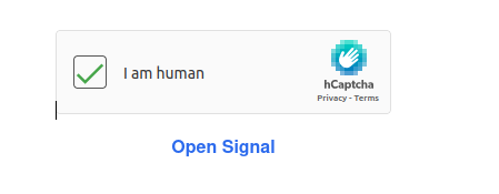Captcha Signal