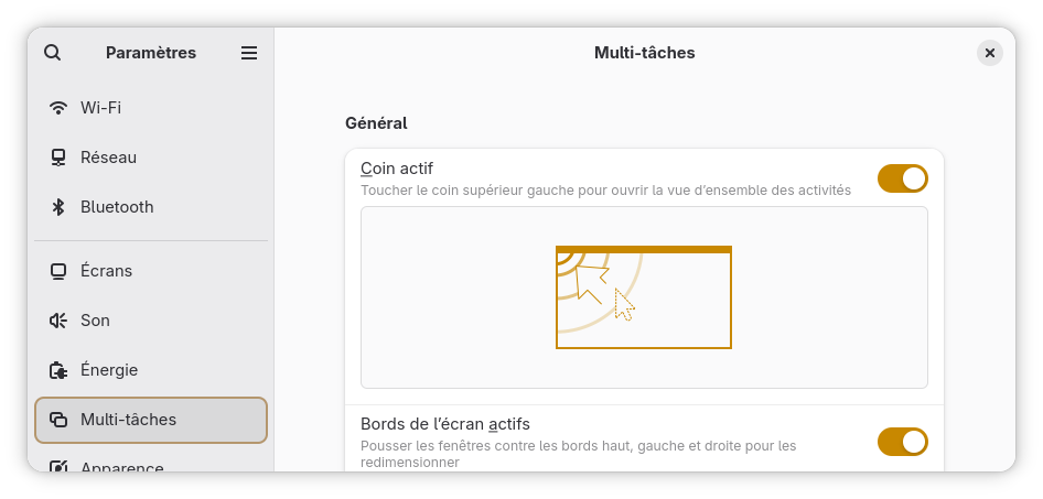 Naviguer entre les applications