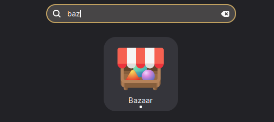 Magasin d'application Bazaar